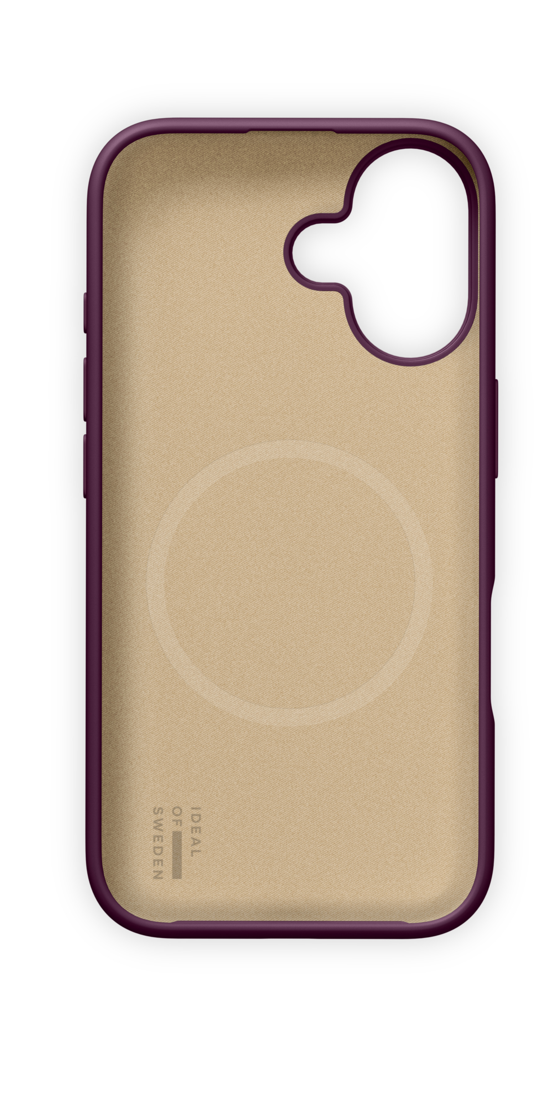 iDeal of Sweden Soft Swirl Silicone Case MagSafe iPhone 16 Velvet Plum – image 4