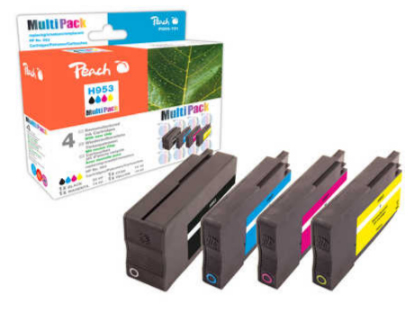 Peach 319950 ink cartridge Compatible Black, Cyan, Magenta, Yellow