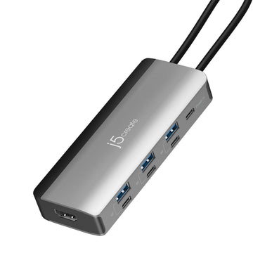j5create JCD362 USB Type-C Серый