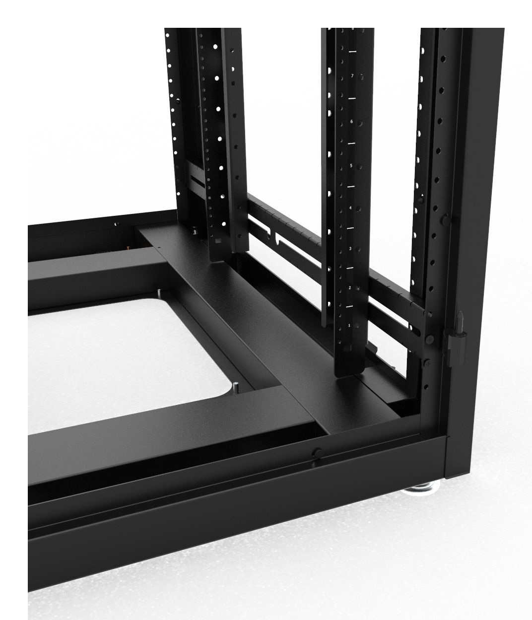 Vertiv GL720E-2436-B-1032P rack cabinet 37U Freestanding rack Black – image 4
