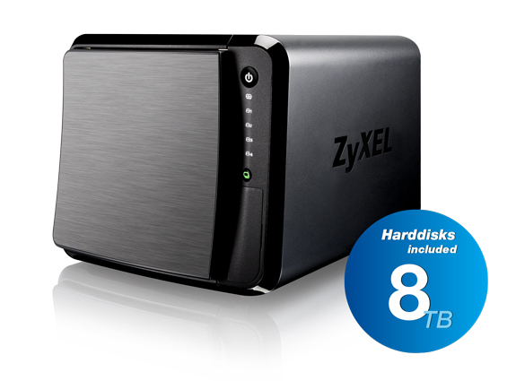 Zyxel NAS540-8T NAS Desktop Freescale FS1024 – image 2