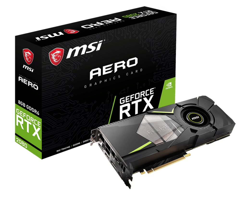 MSI AERO RTX2080AERO8G graphics card NVIDIA GeForce RTX 2080 – image 5