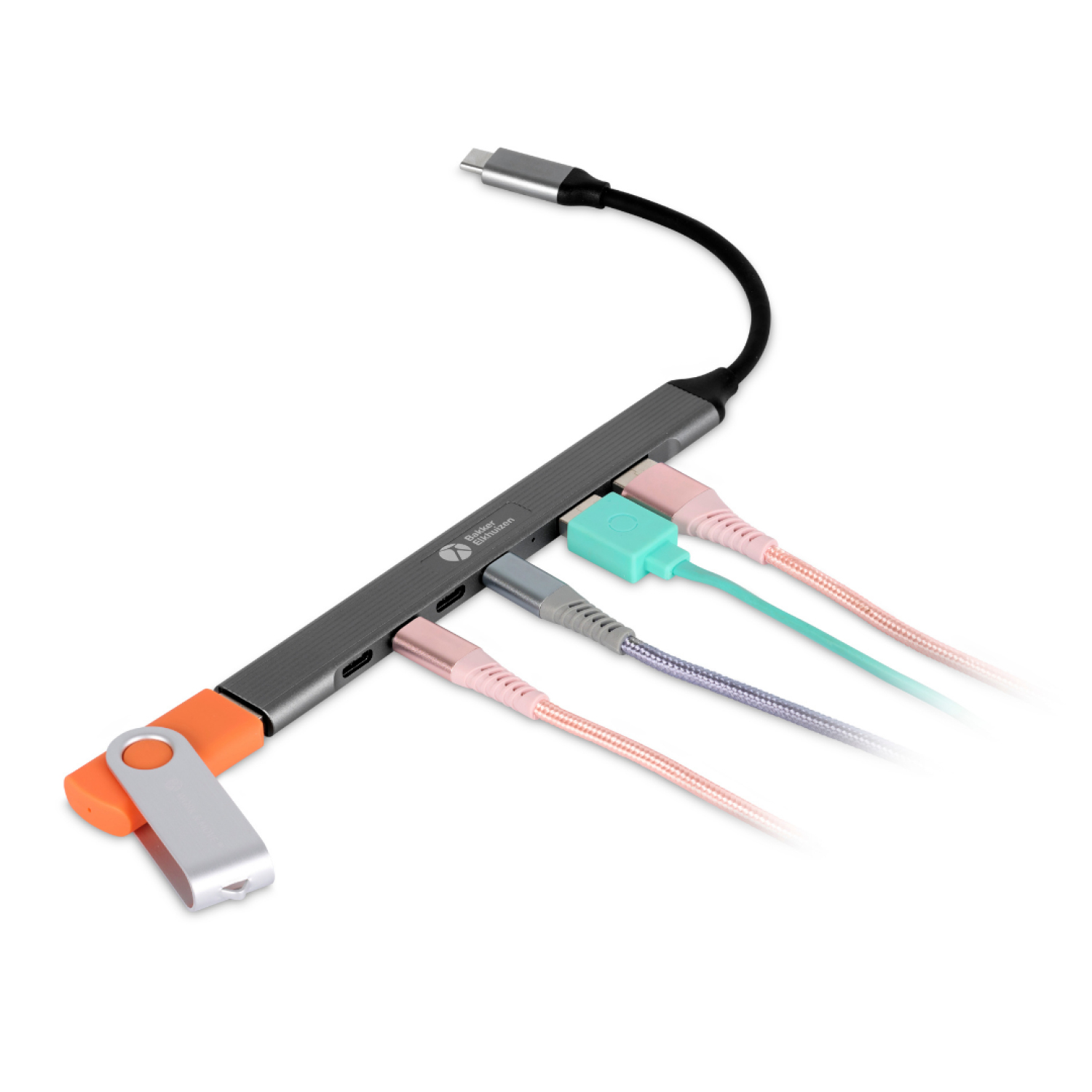 BakkerElkhuizen USB-C Hub 7-in-1 (3A+4C) – image 6