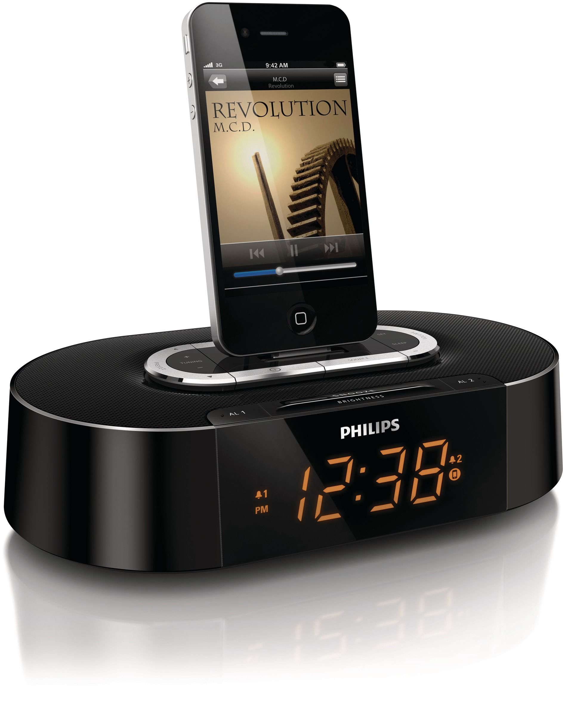 Philips Clock radio for iPod/iPhone AJ7030DB/93