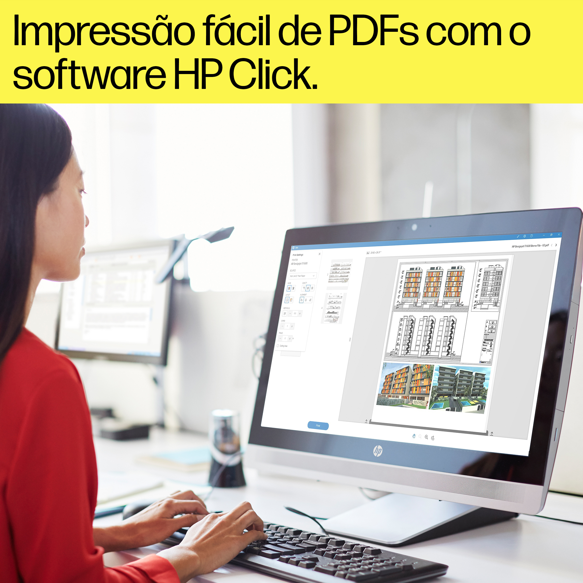 HP Designjet T1600 36-in PostScript Printer. Page description languages: PostScript 3, PDF 1.7, HP-GL/2, TIFF, JPEG, HP-RT