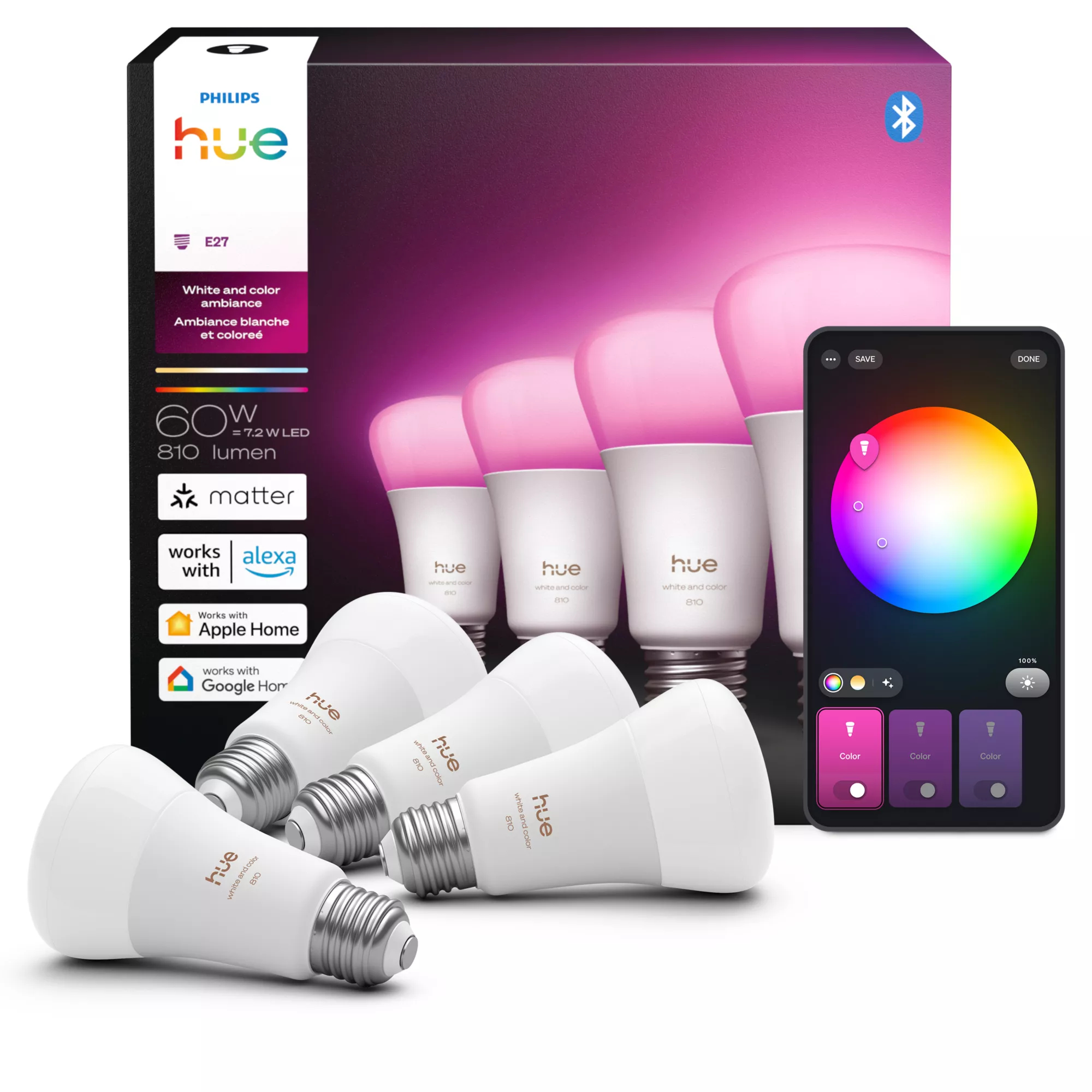 Philips by Signify Philips 046677591878 smart lighting Bluetooth/Zigbee – image 3