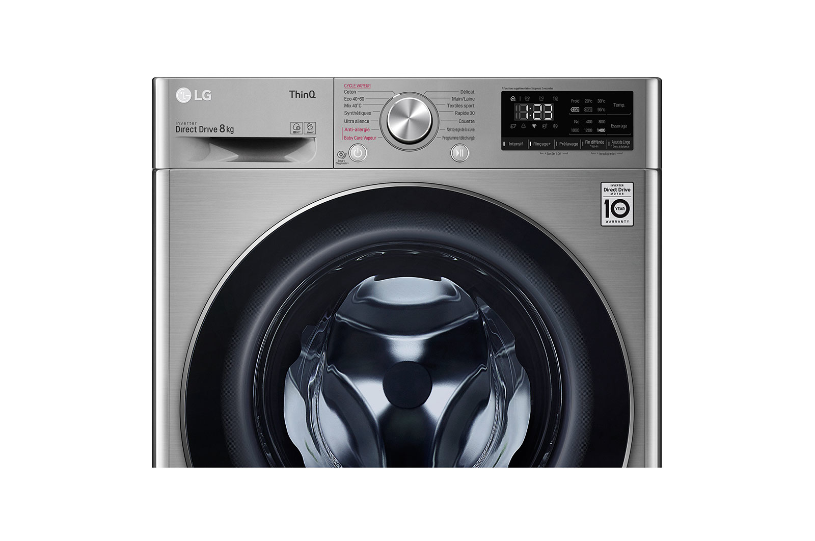 LG F84N42IXS washing machine Front-load – image 4