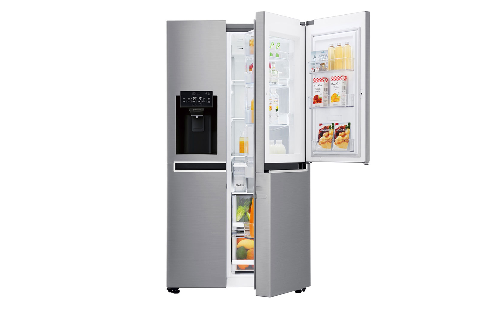 LG GSJ761PZZZ side-by-side refrigerator Freestanding – image 1