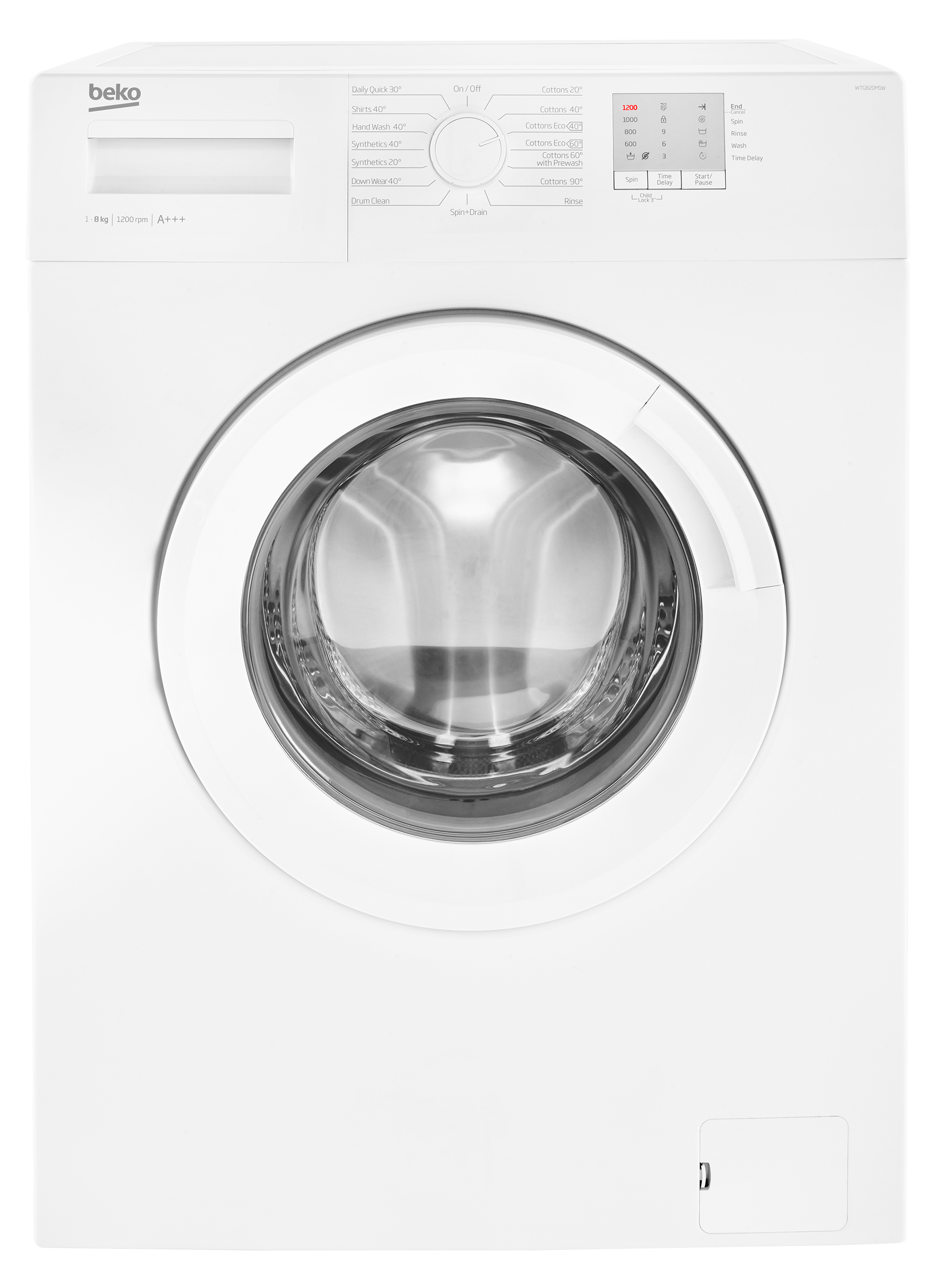 Beko WTG820M1 washing machine Front-load – image 2