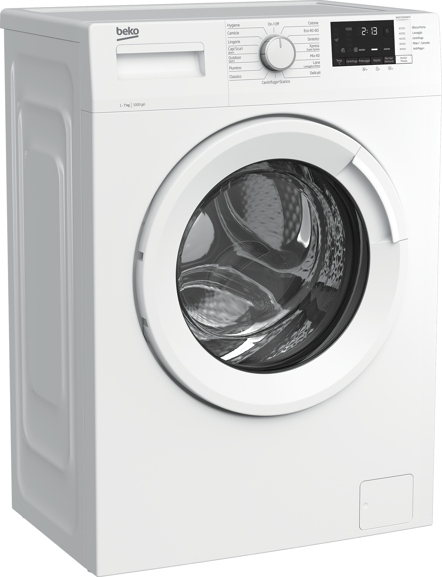 Beko WUX71032W/IT washing machine Front-load – image 2