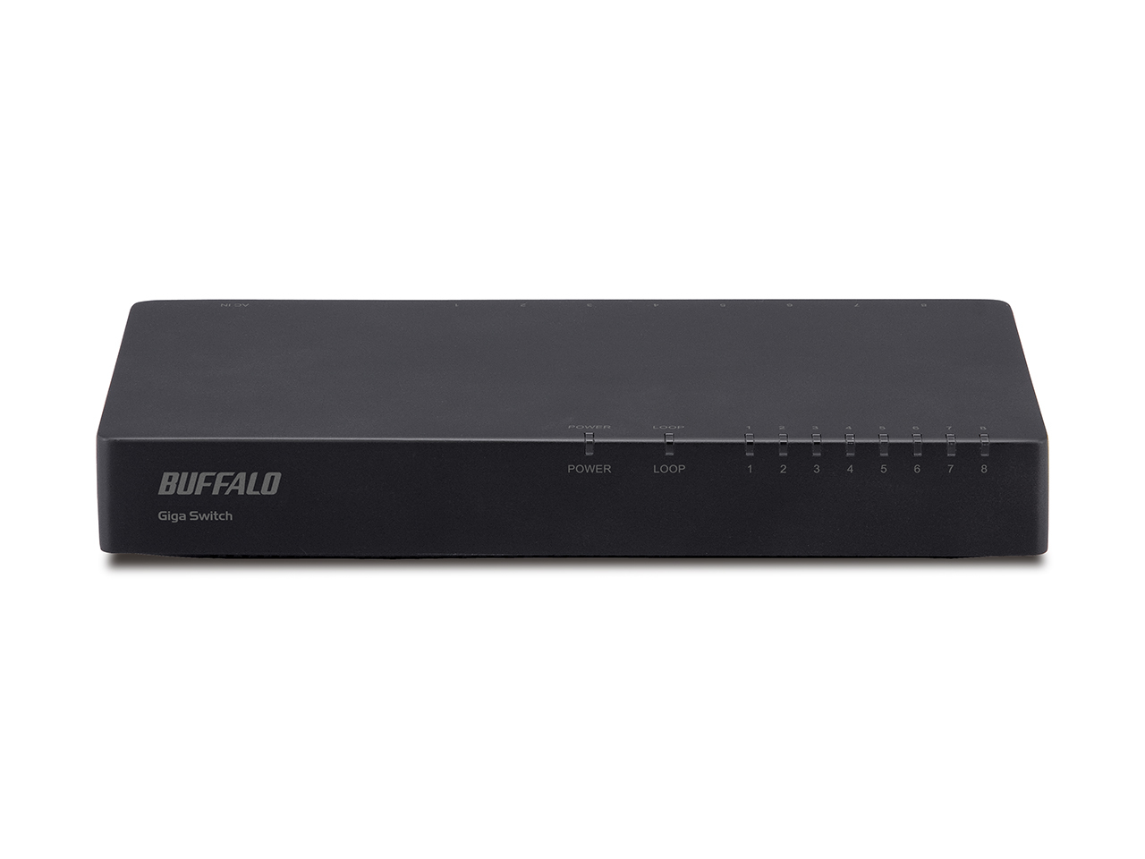Buffalo LSW5-GT-8NP/BK network switch Gigabit Ethernet (10/100/1000) Black