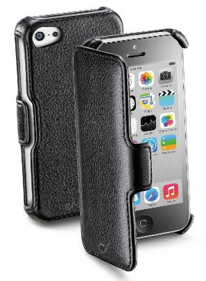 Cellularline BOOKCIPH5CBK mobile phone case Folio Black
