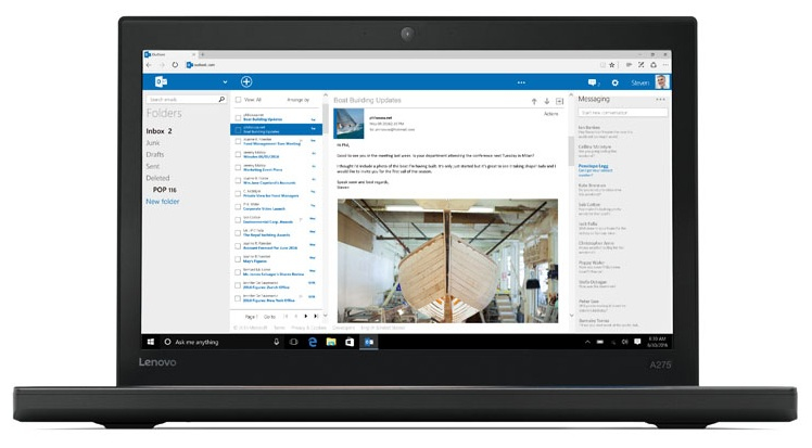 Lenovo ThinkPad A275 AMD A10 PRO A10-9700B Laptop – image 2