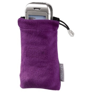 Hama "Super Bag" Mobile Phone & Photo Care Case, purple/black
