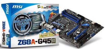 MSI Z68A-G45 Intel Z68 LGA 1155 (Socket H2) ATX – image 2