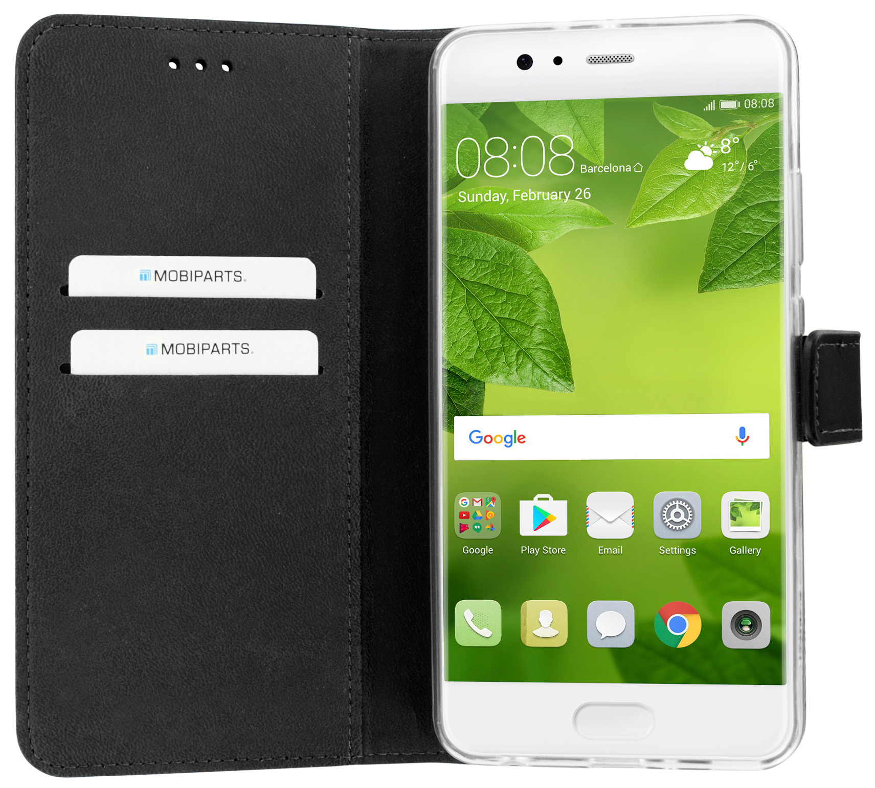 Mobiparts Premium Wallet TPU Case Huawei P10 Plus Black – image 4