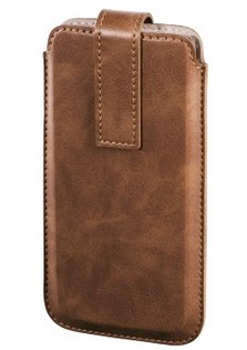 Hama 00123730 mobile phone case Sleeve case Brown – image 1