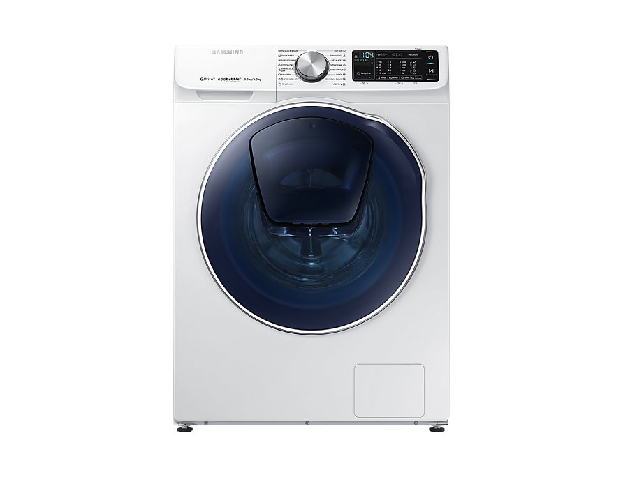 Samsung WD80N642OOW/EE washer dryer Freestanding Front-load White – image 1