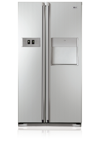 LG GW-C217FLQV side-by-side refrigerator Freestanding