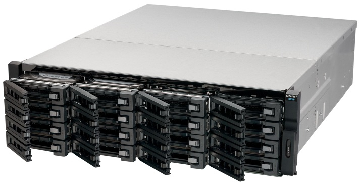 QNAP REXP-1600U-RP disk array Black – image 6