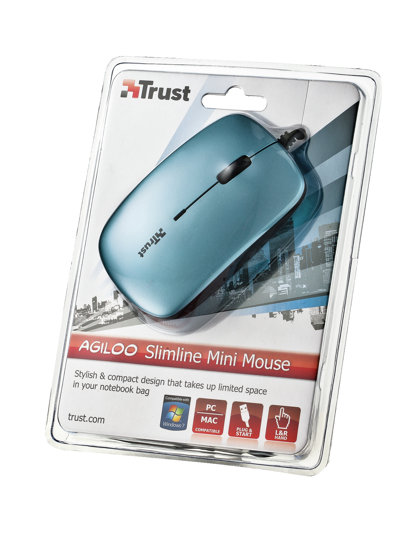 Trust Agiloo mouse USB Type-A Optical – image 3