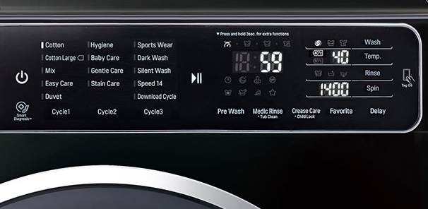 LG F84918BL washing machine Front-load – image 5