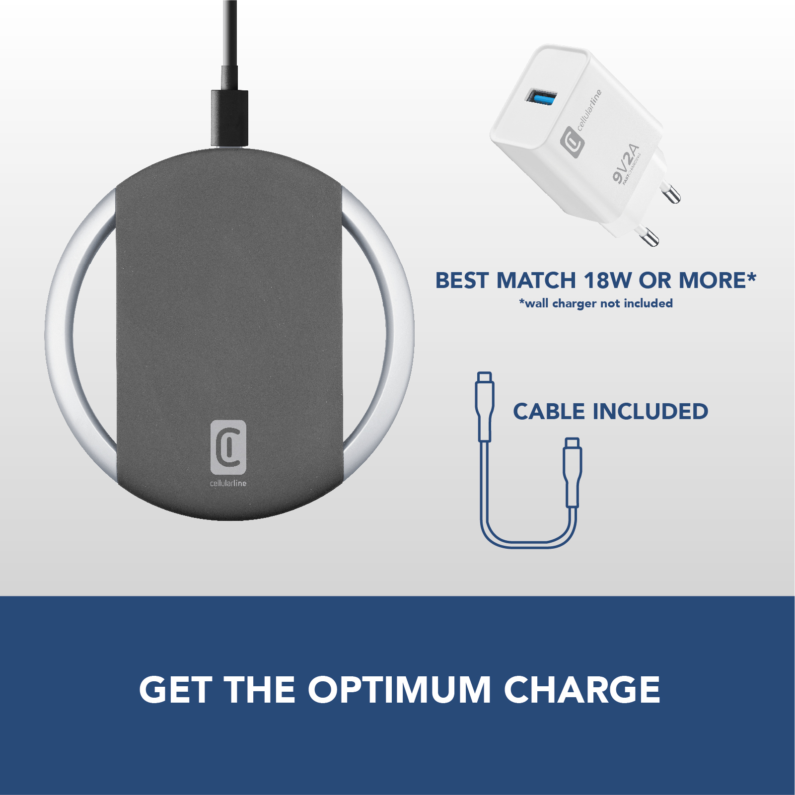 Cellularline Arena 15W Wireless Charger - Apple, Samsung and other Wireless Smartphones – image 6