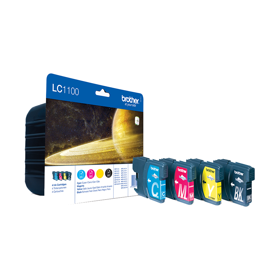 Brother LC-1100 ink cartridge Original Black, Cyan, Magenta, Yellow