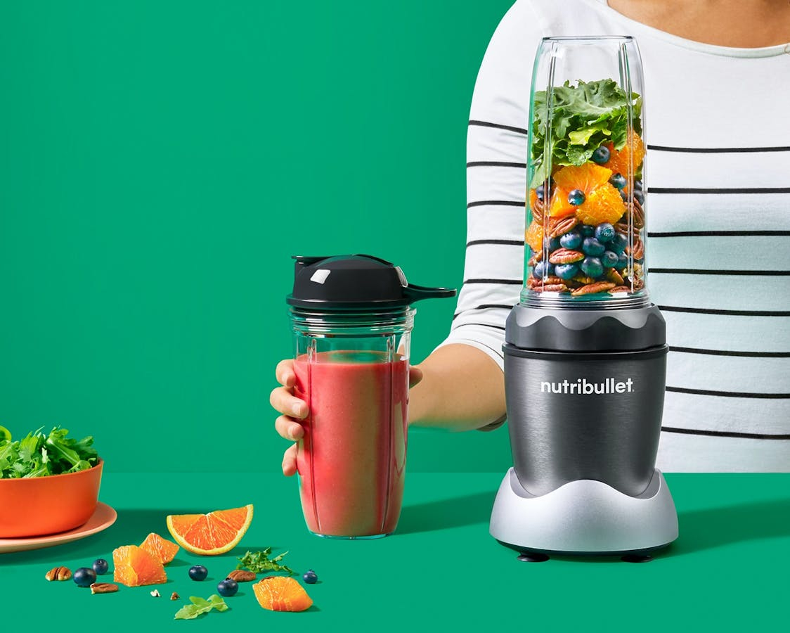 NutriBullet NB100DG 0.925 L Tabletop blender 1000 W Grey, Silver – image 7