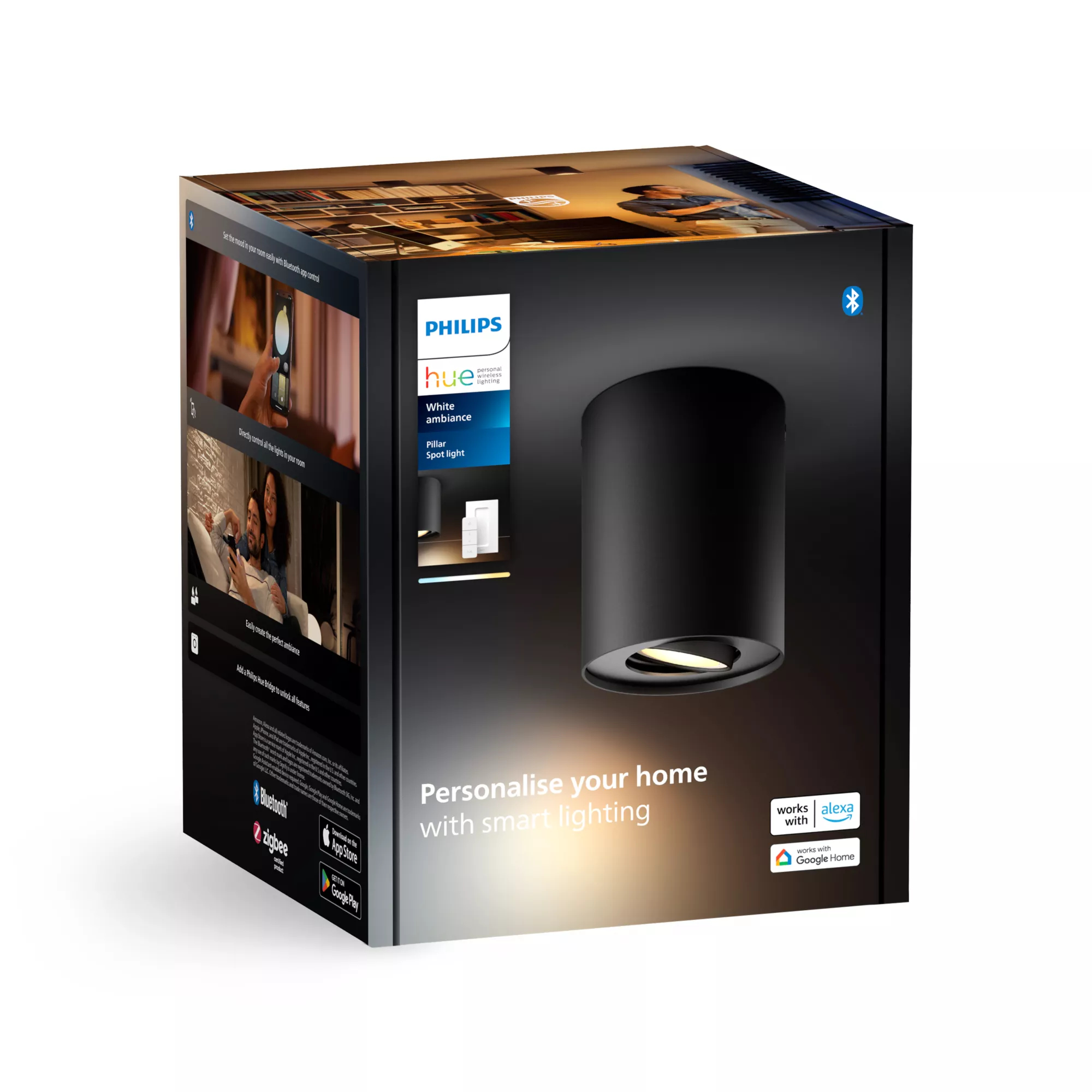 Philips by Signify Philips Hue White ambience Pillar single spotlight – image 3