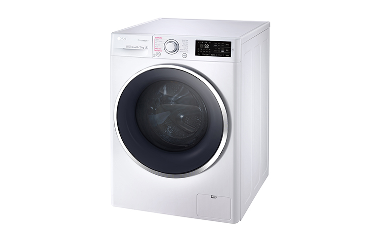 LG FH4U2TDH1N washer dryer Freestanding Front-load White, Silver – image 2