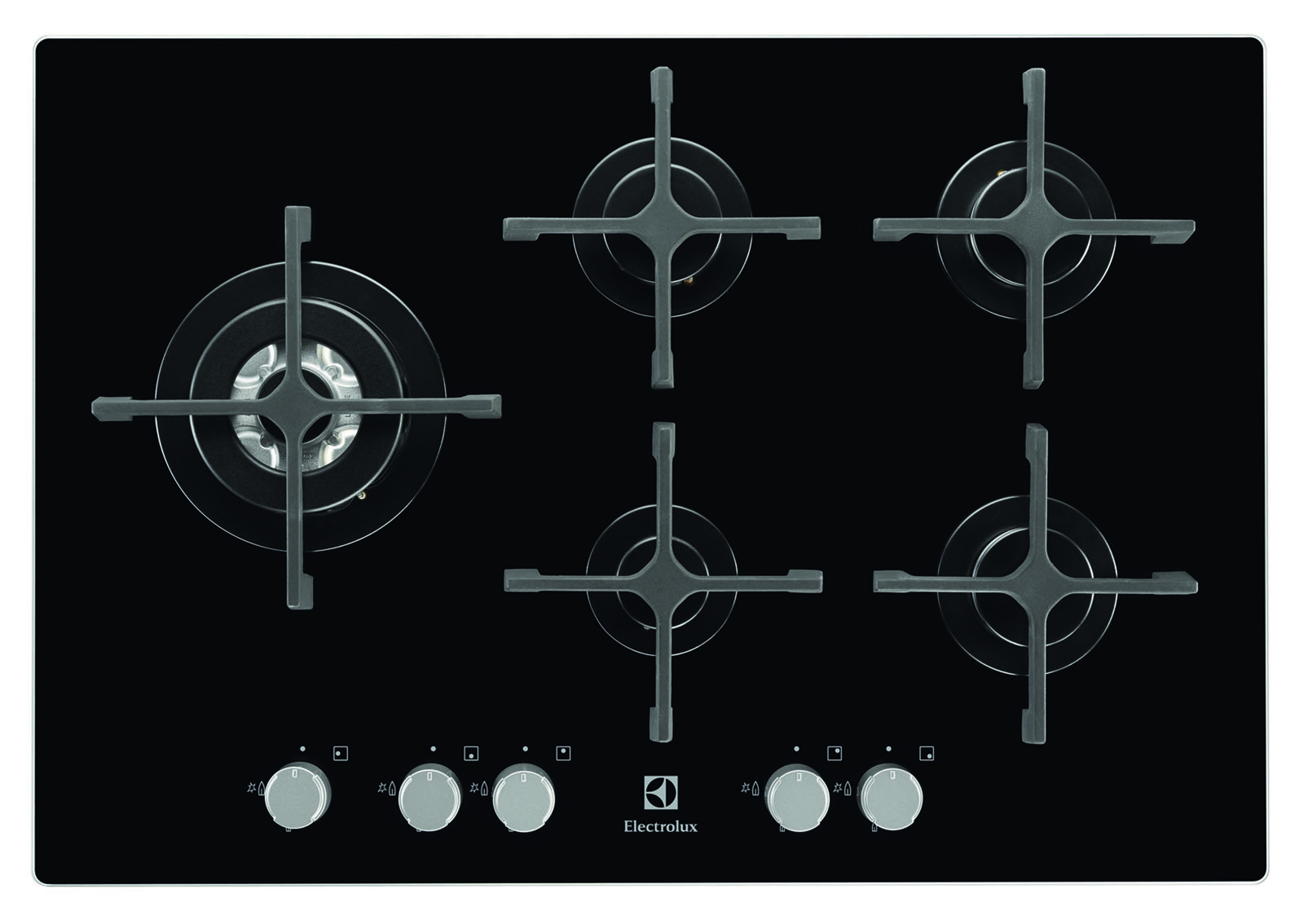 Electrolux EGW7353NOK Black Built-in Gas 5 zone(s) – image 1