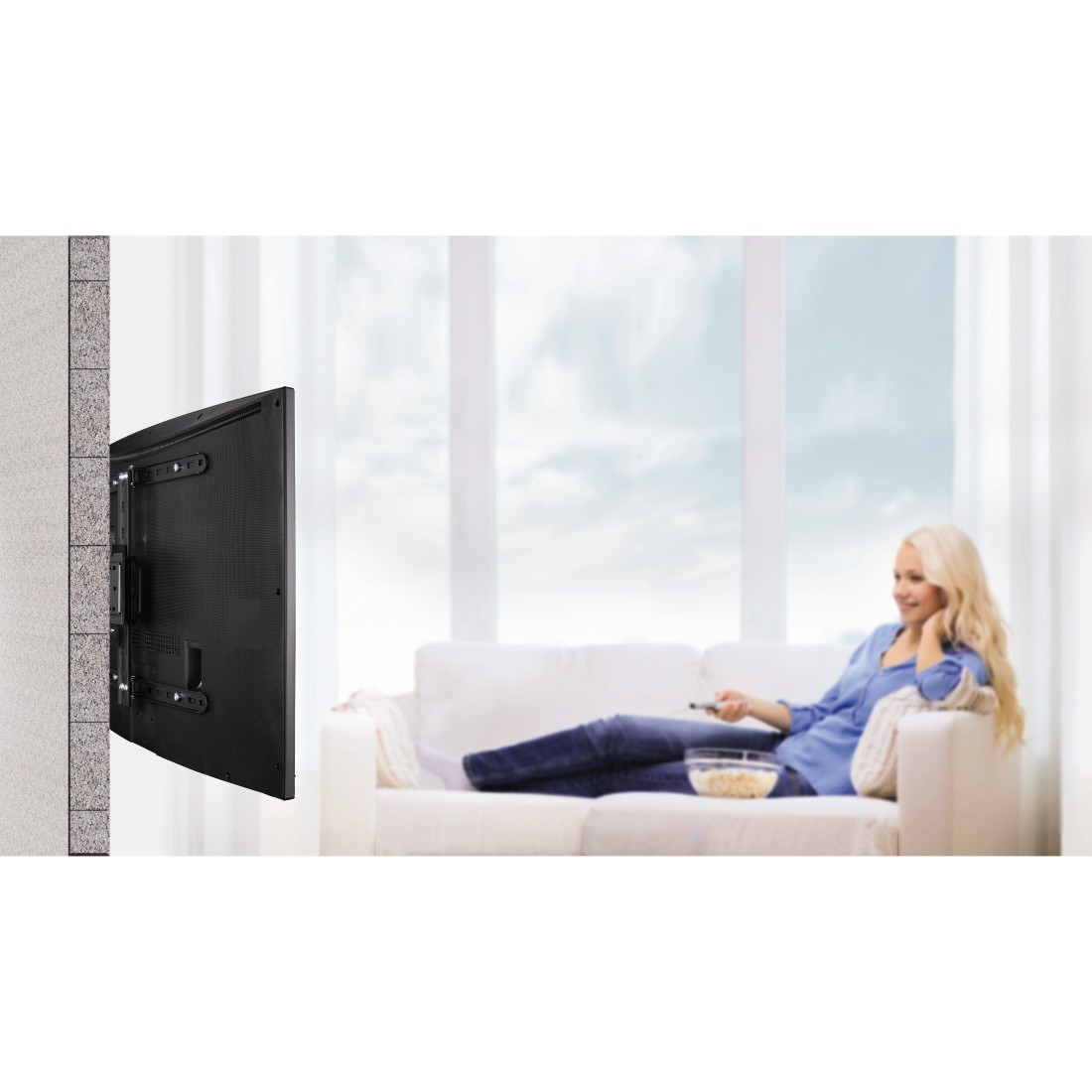 Hama 00108787 TV mount/stand 2.29 m (90") Black – image 5