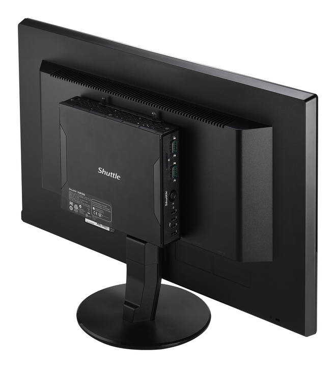 Shuttle DS437 PC/workstation barebone USFF Black 1037U BGA 1023 – image 7