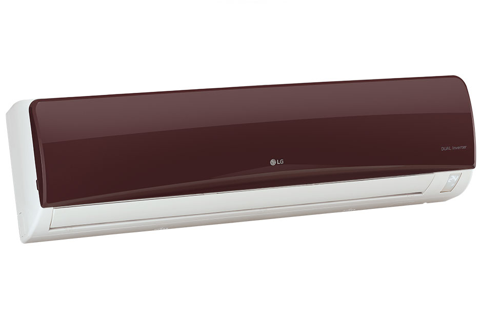 LG JS-Q18NRXA air conditioner Split system Red, White – image 4