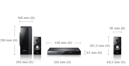 Samsung HT-C5800 home cinema system – image 2