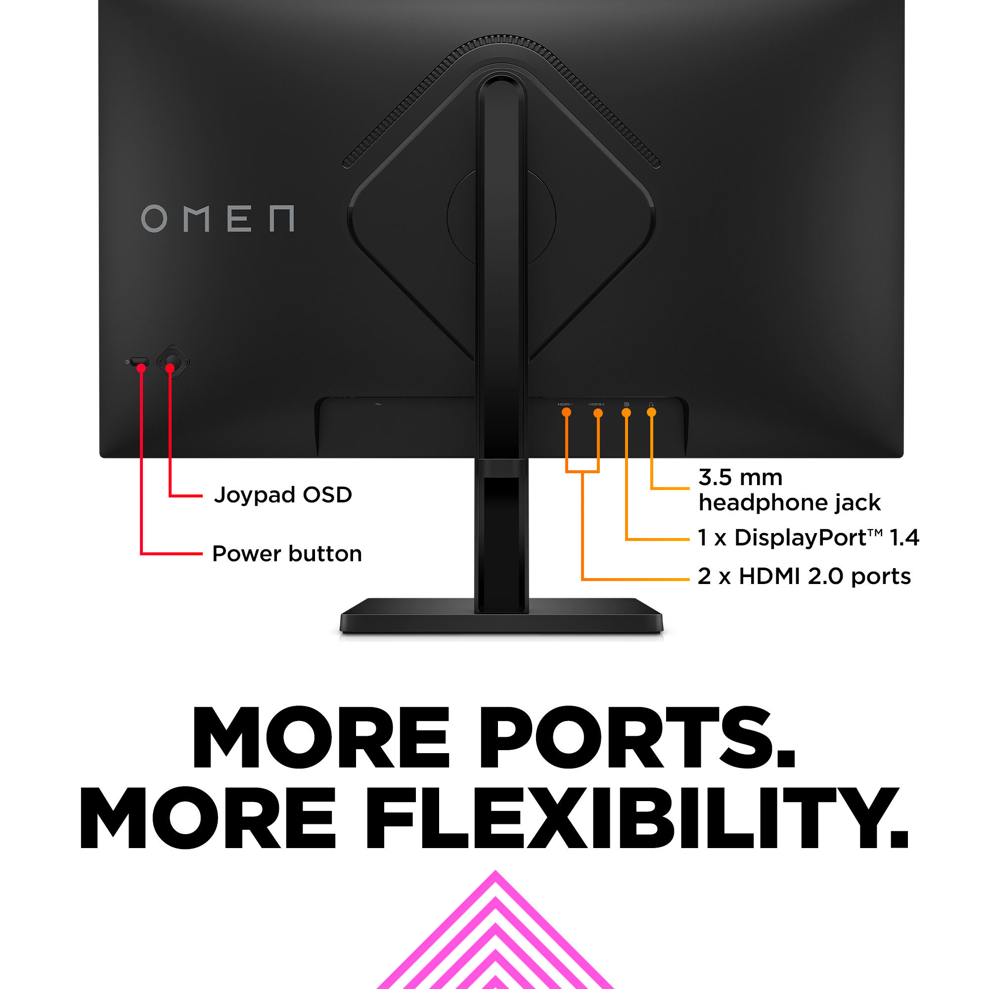 HP OMEN by HP 27 inch QHD 165Hz Gaming Monitor - OMEN 27q – image 3