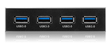 ICY BOX IB-866 5000 Mbit/s Black – image 2