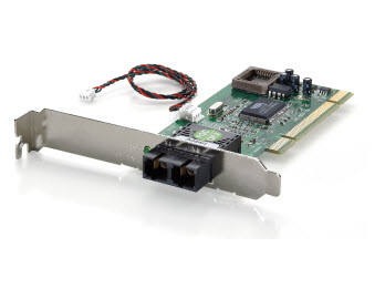 LevelOne 100BASE-FX MMF SC PCI Network Card