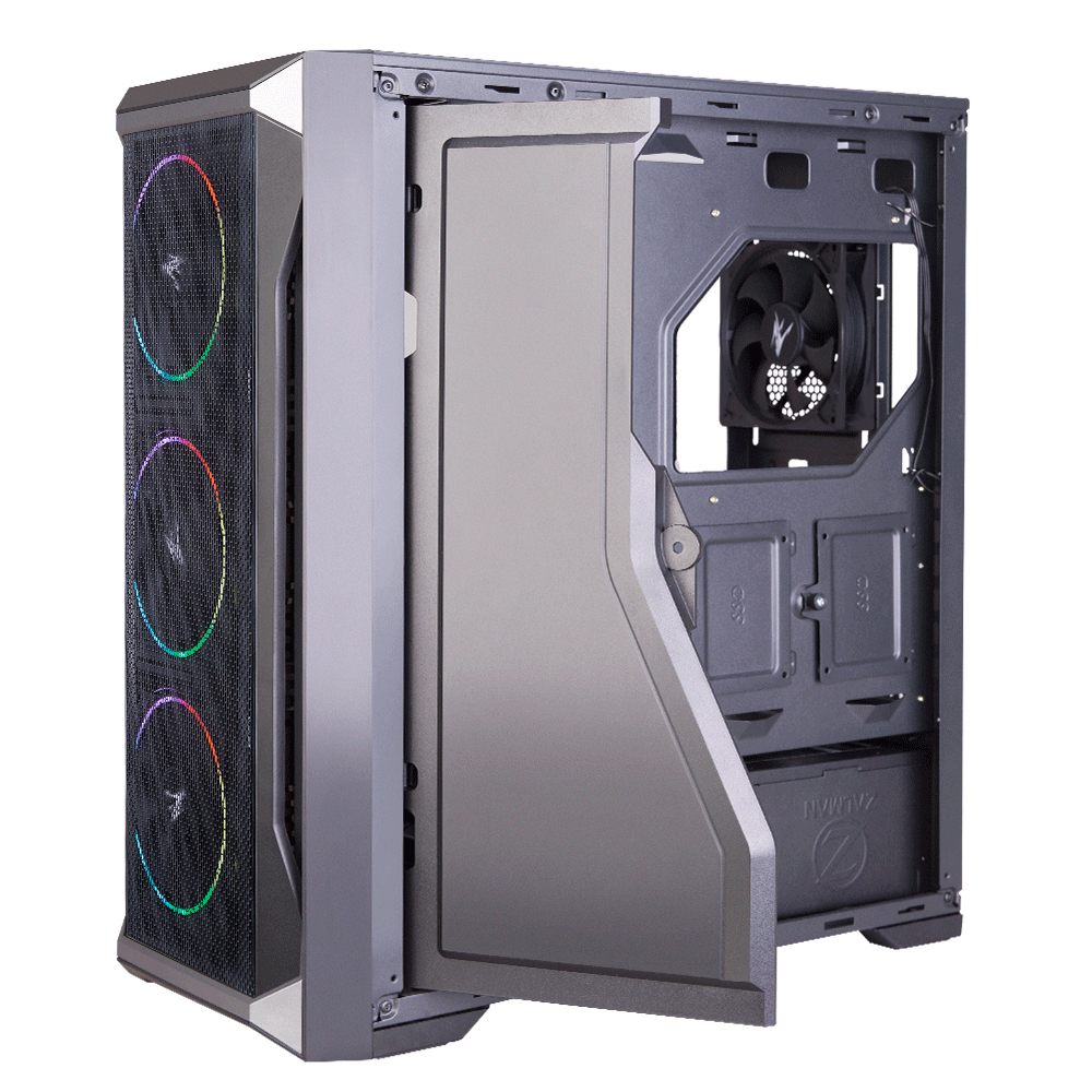 Zalman Z8 MS ATX Mid Tower PC Case, ARGB fan x3, Mesh – image 5