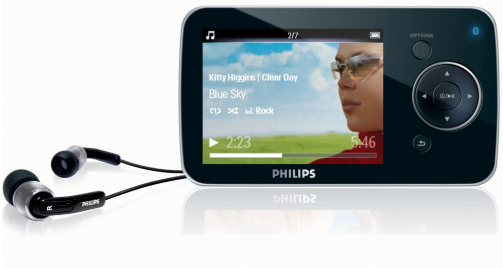 Philips GoGear SA1OPS08KB Opus