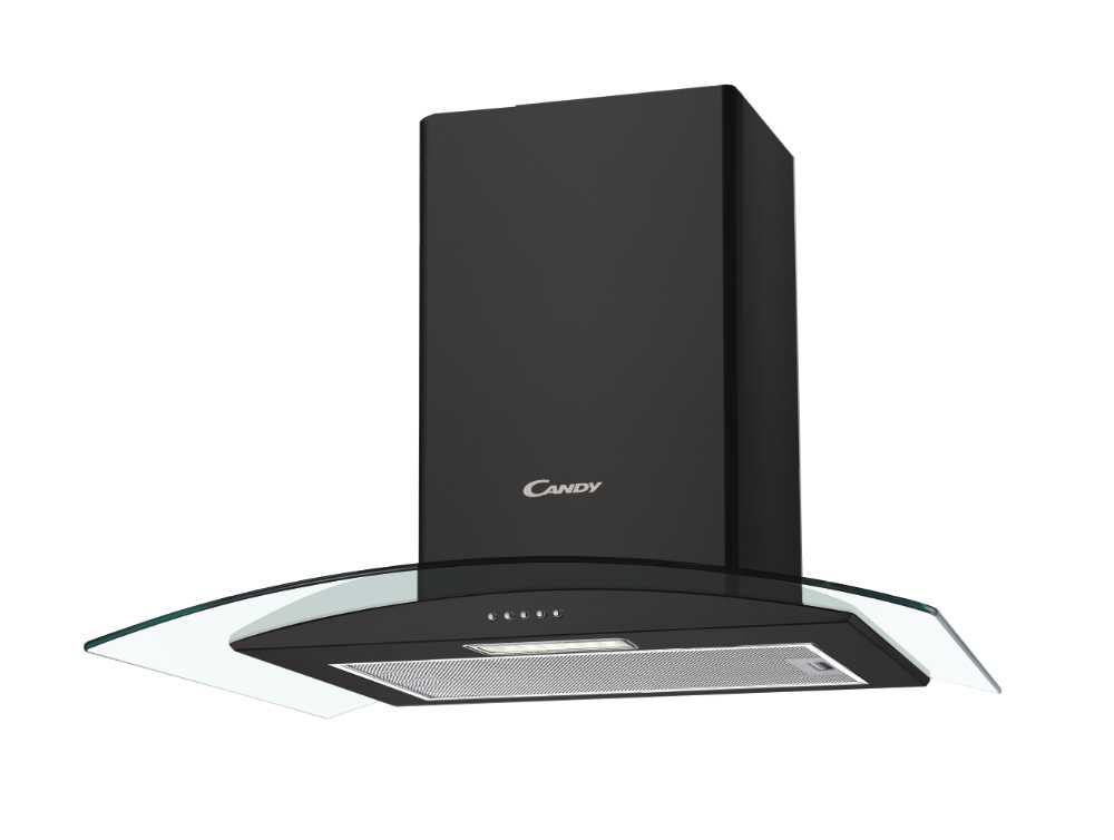 Candy CGM64/1N Wall-mounted Black 456 m³/h