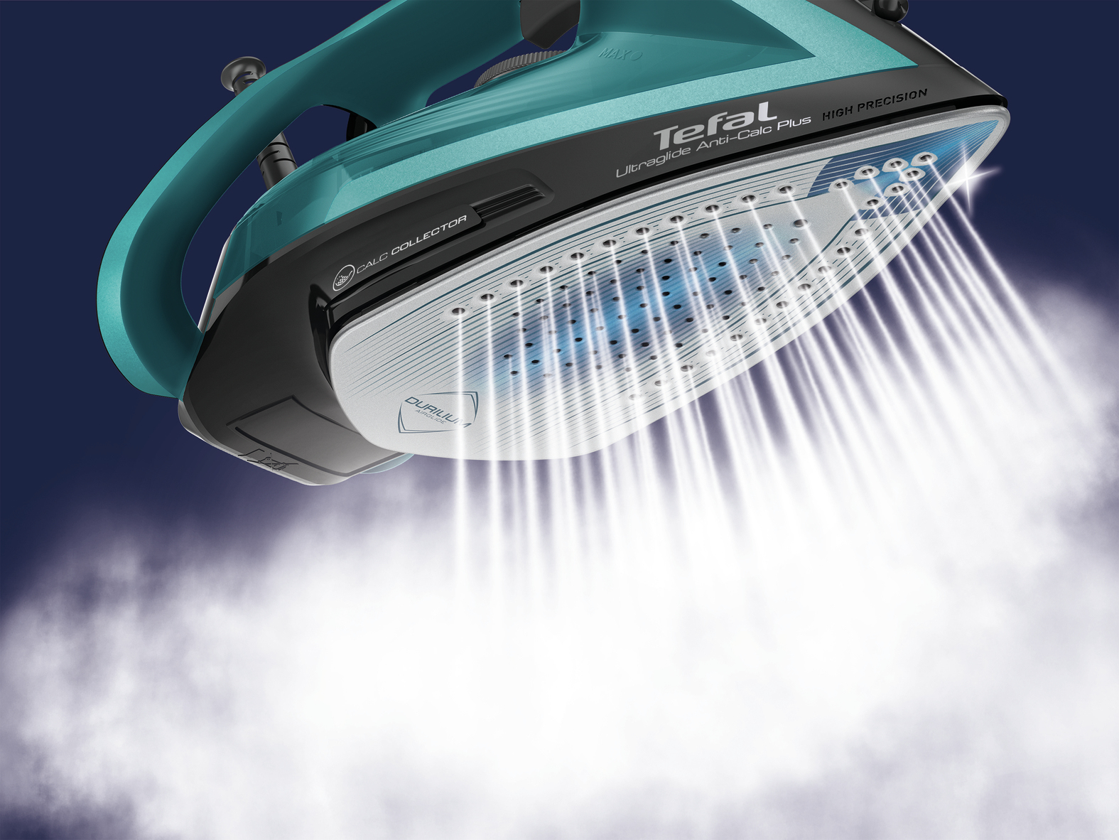 Tefal FV5873G0 iron Steam iron Durilium Airglide soleplate – image 3