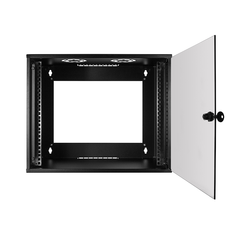LogiLink W09C55B rack cabinet 9U Wall mounted rack Black – image 2