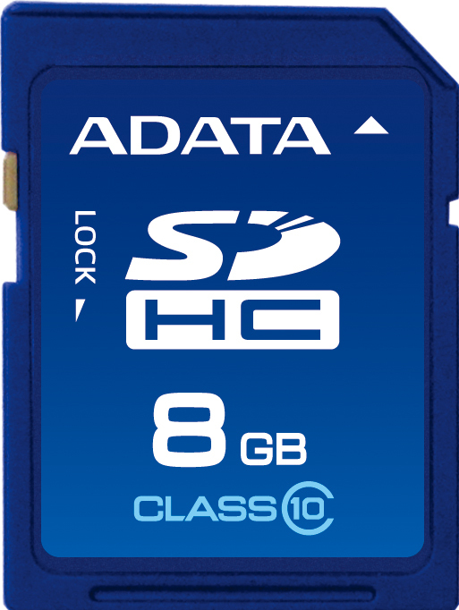 ADATA 8GB SDHC Class 10