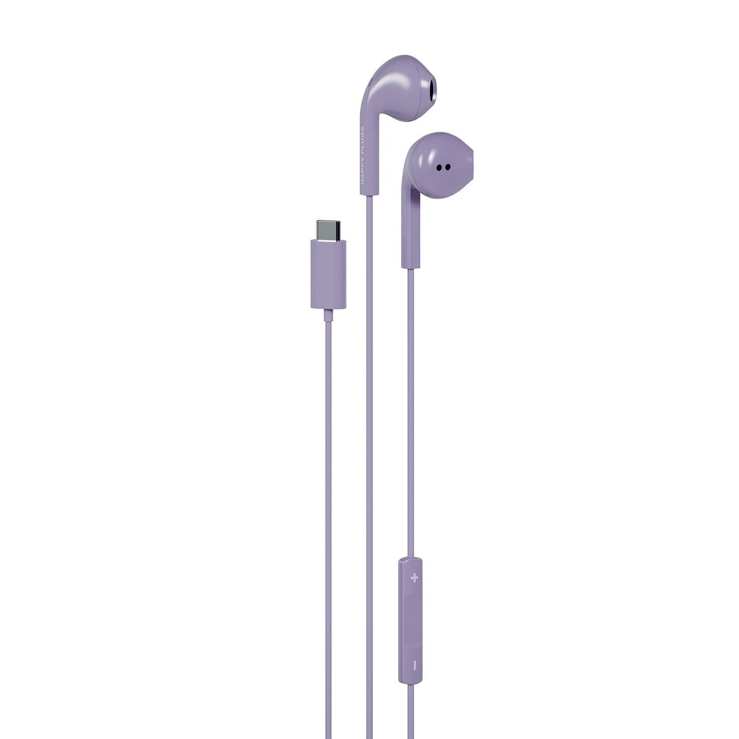 Happy Plugs Headphone In-Ear USB-C Wired Purple