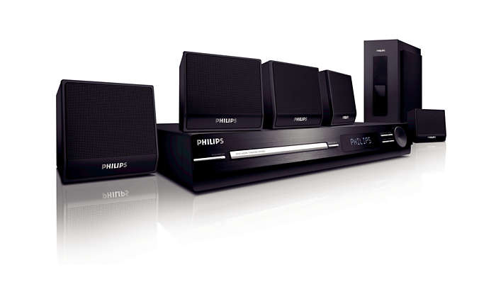 Philips DVD home theatre system HTS3011/05 – image 2