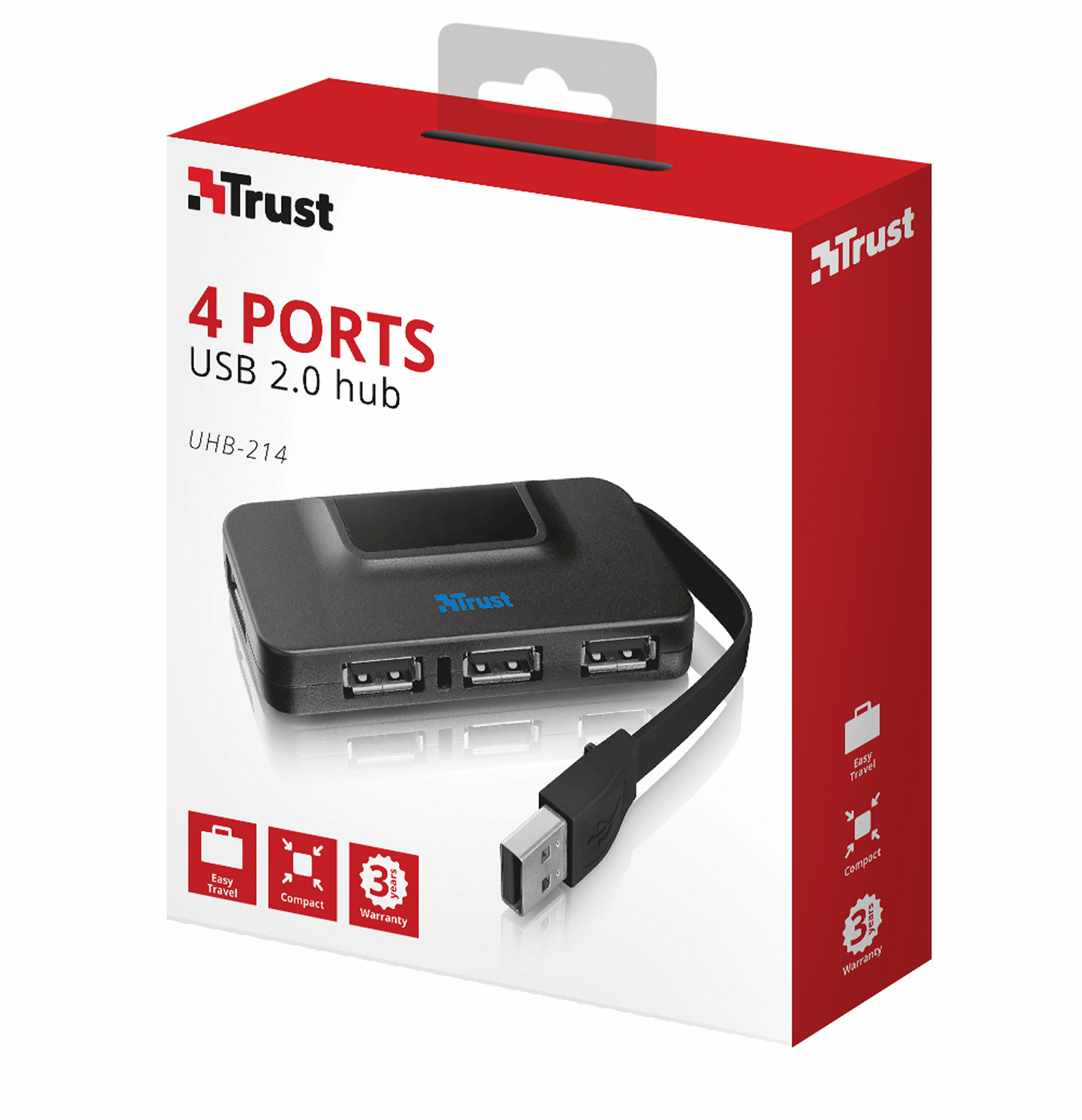 Trust UHB-214 USB 2.0 Black – image 6