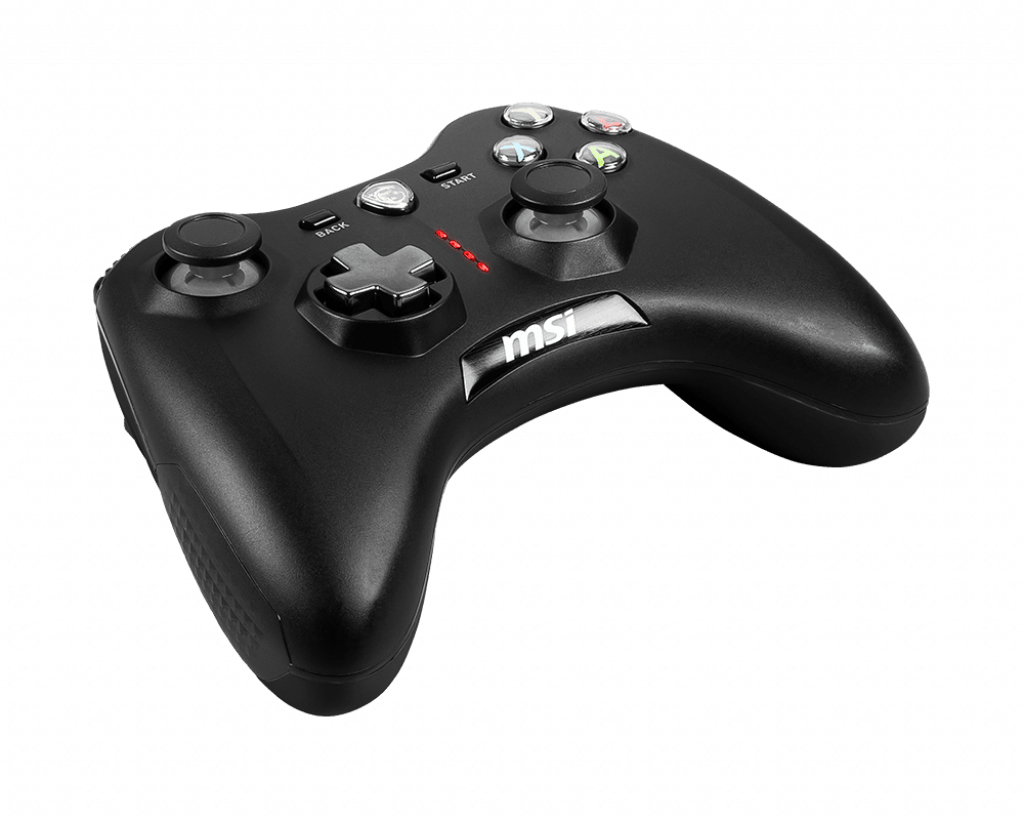 MSI FORCE GC30 V2 Wireless Gaming Controller 'PC and Android ready, Upto 8 hours battery usage, adjustable D-Pad cover, Dual vibration motors, Ergonomic design' – image 2