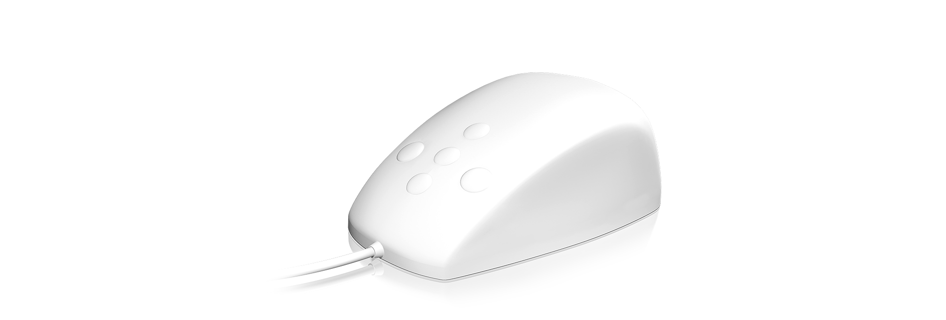 KeySonic KSM-3020M-W mouse Office Ambidextrous USB Type-A